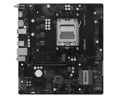 ASRock A620AM-P WiFi bundkort - AM5, DDR5
