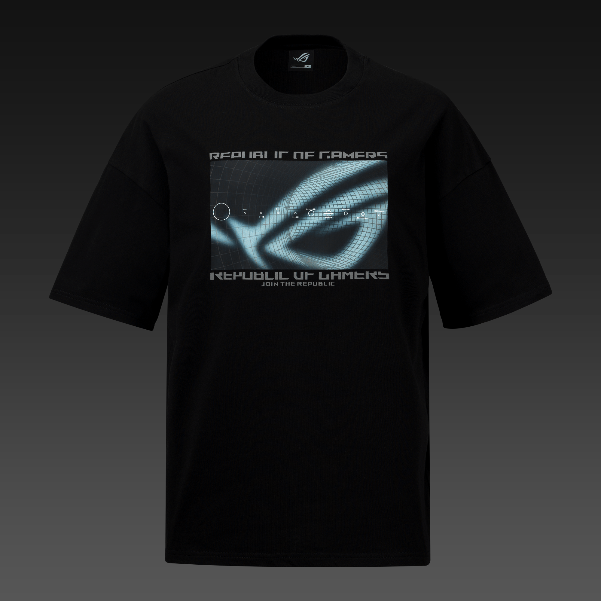 ASUS ROG COSMIC WAVE T-shirt - Normal Passform - Svart