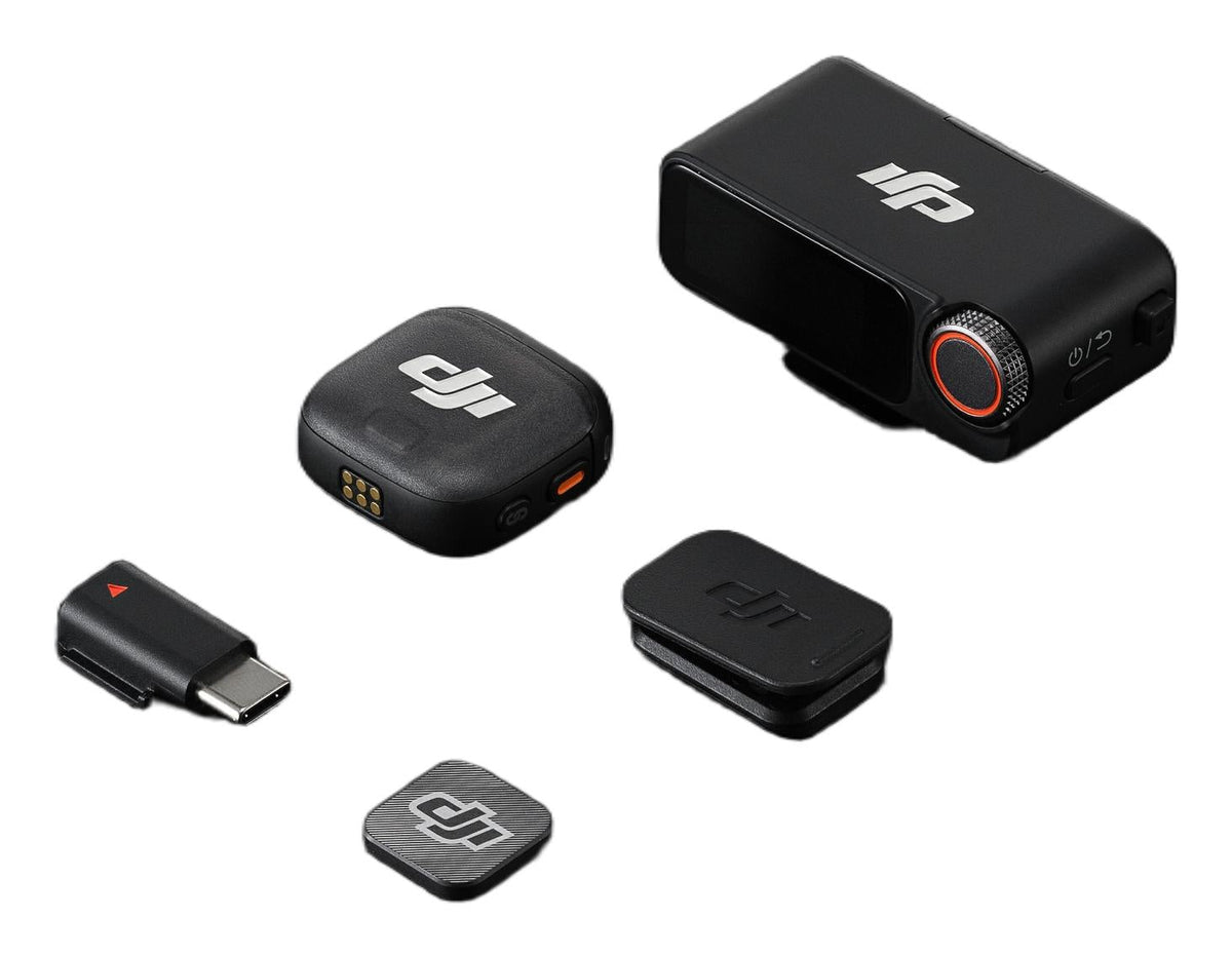 DJI - Mic 3 Wireless Microphone System (1 TX + 1 RX) – Compact & Professional DJI