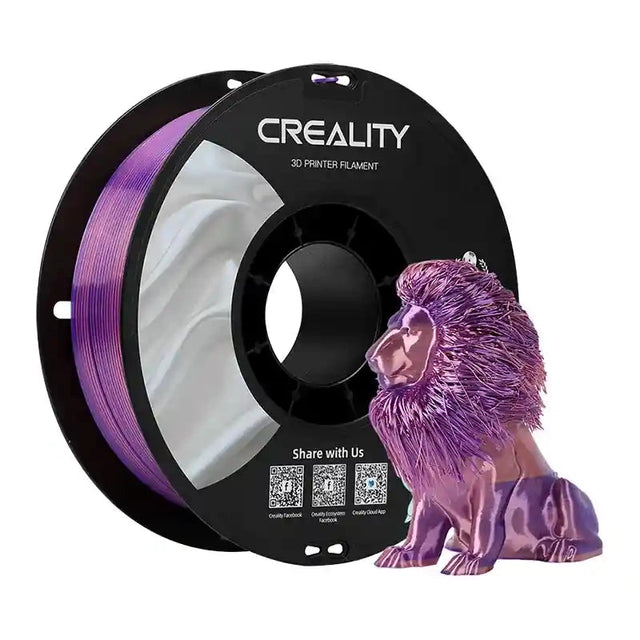 Creality CR-Silk PLA filament – pink/lilla, 1 kg