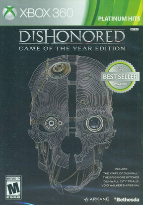 Dishonored – Game of the Year Edition – import – Xbox 360 – forside