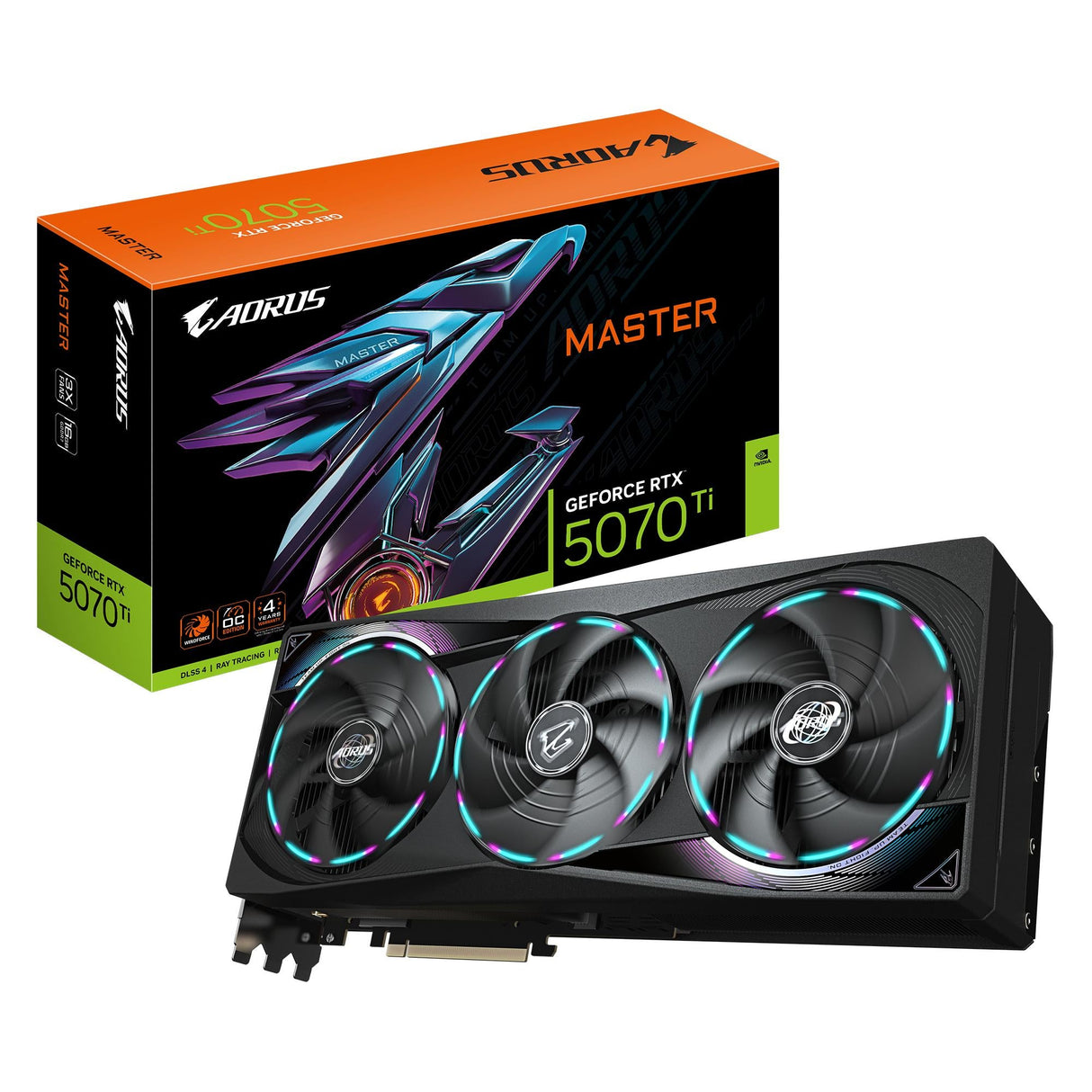 Gigabyte Geforce RTX5070TI AORUS MASTER 16GB