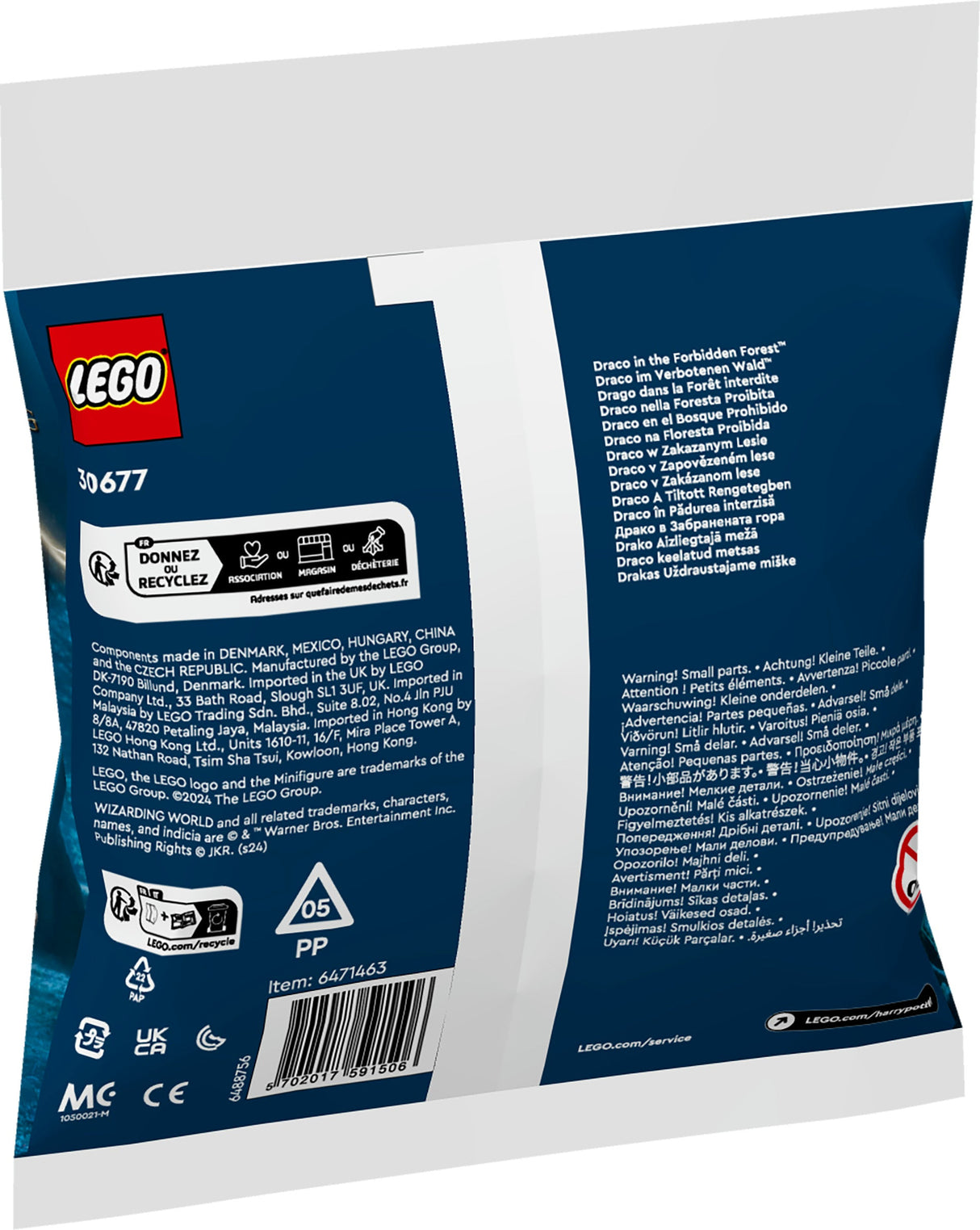 LEGO 30677 Harry Potter Draco I Den Förbjudna Skogen, Byggande Leksakspaket