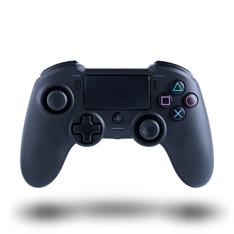 NACON Asymmetric Wireless Controller – Sort Bluetooth/USB Gamepad til PC & PlayStation 4