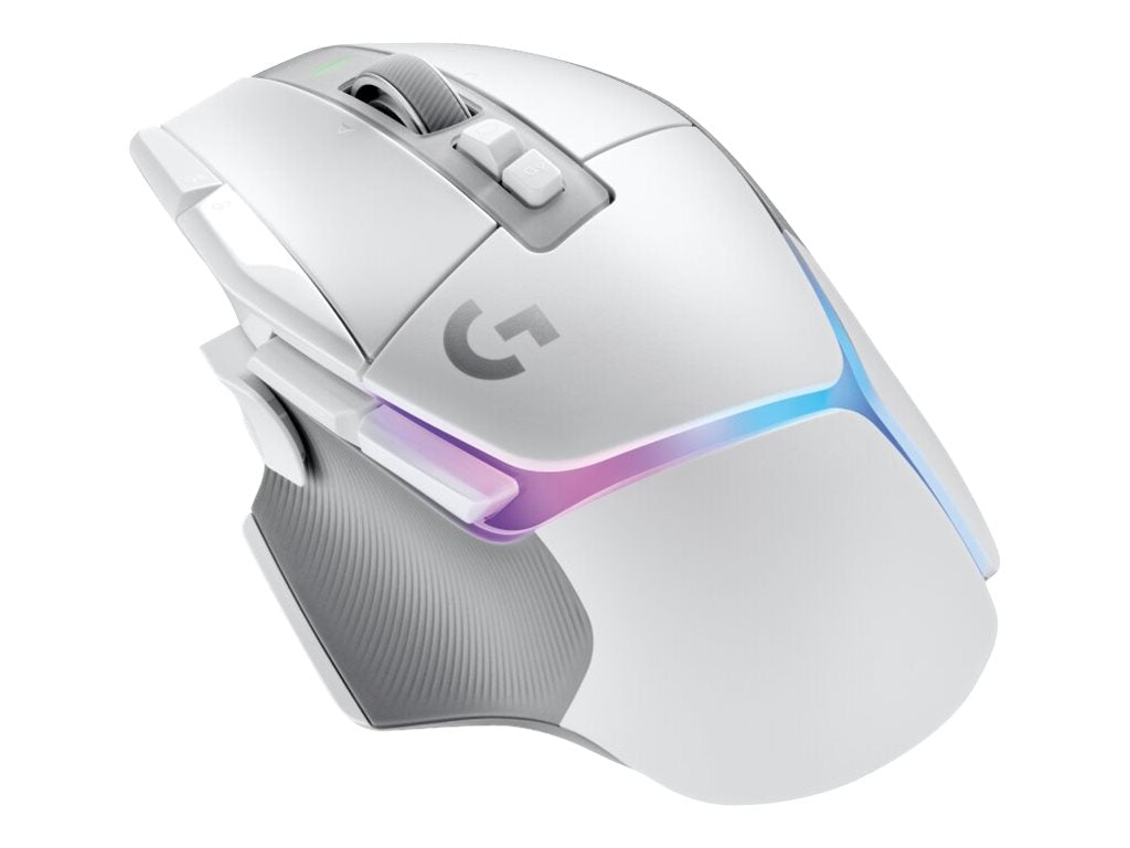 Logitech G G502 X PLUS Optisk Trådlös Vit