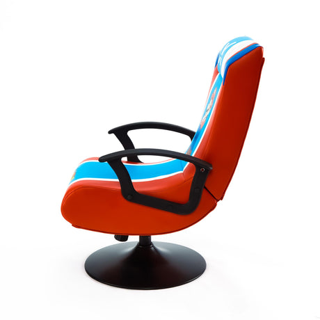 X-ROCKER: Super Mario 2.1 Audio Pedestal Chair - Red/Blue X-Rocker