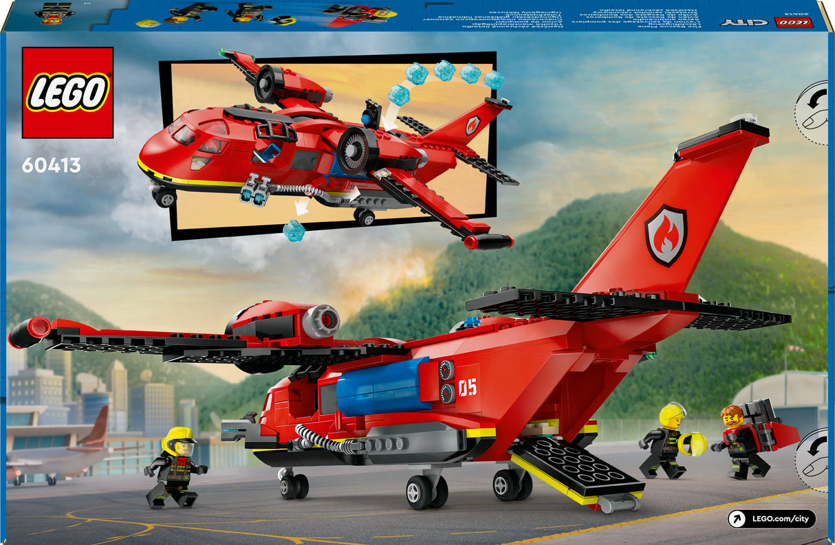 LEGO 60413 Stadsbrandplan, Byggleksakssats