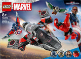 LEGO 76292 Marvel Super Heroes Captain America vs. Red Hulk Showdown LEGO