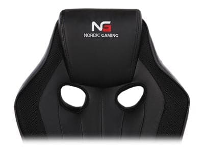 Nordic Challenger Comfort Gaming Stol Svart - PU Läder - Upp Till 120 KG