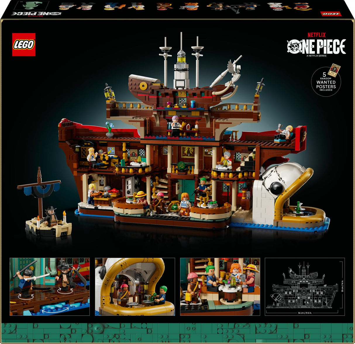 LEGO - ONE PIECE - The Baratie Floating Restaurant (75640) LEGO