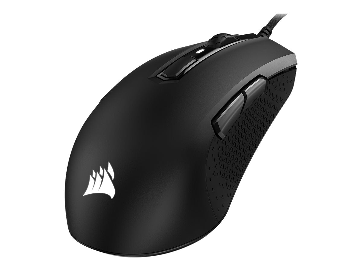 CORSAIR Gaming M55 RGB PRO Optisk Kabel Svart