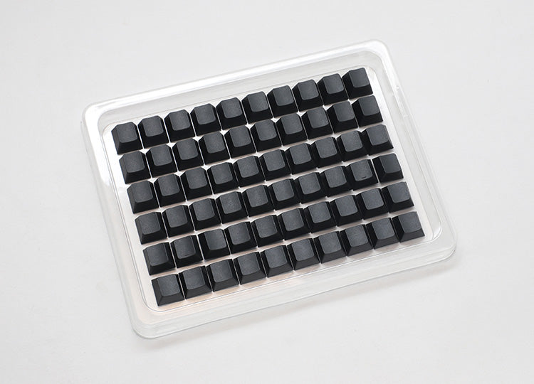 Ducky Blank - 132 Keycap Set - MDA Profile - PBT - Svart