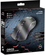 SpeedLink ORIOS RGB Gaming Mus / Svart