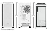 be quiet! SHADOW BASE 800 DX, tower case (white, tempered glass) Be quiet
