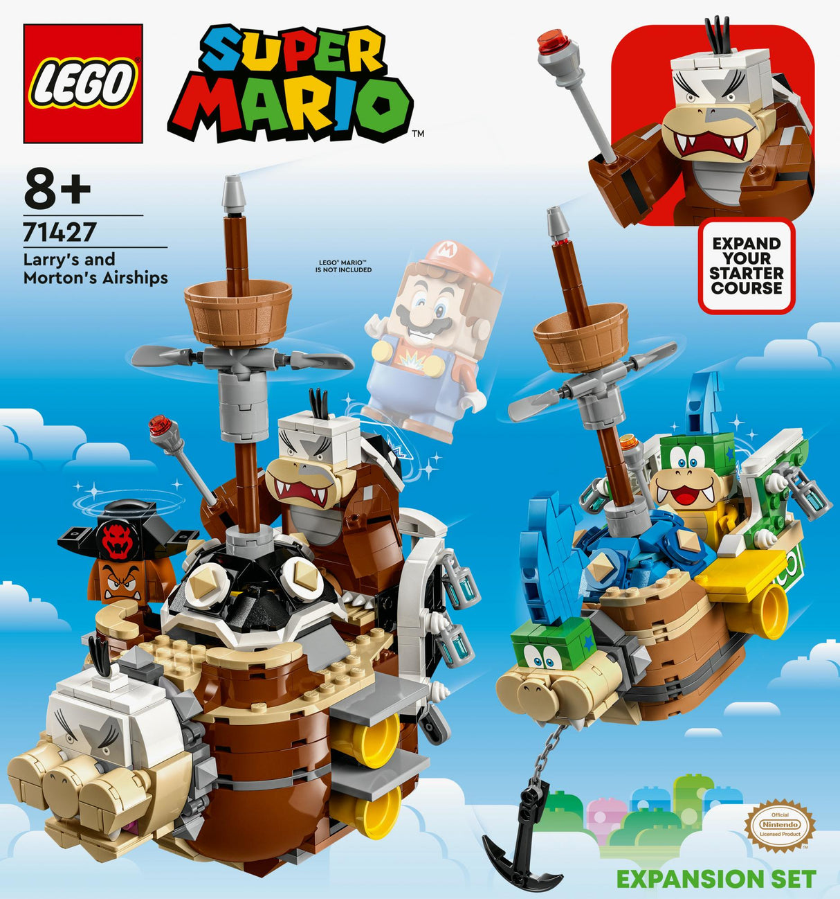 LEGO Super Mario - Larry&#039;s And Morton&#039;s Airships Expansion Set (71427.)