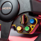 MOZA RS Ratt Rund Läderversion