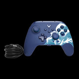 PowerA Advantage kablet controller – Aqua Wave – Xbox/PC – med kabel