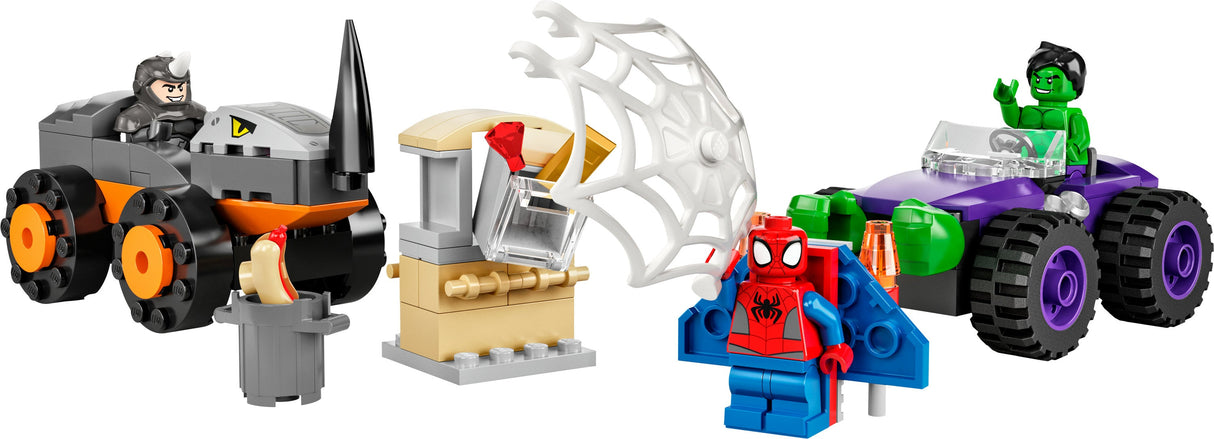 LEGO 4+ Hulks And Rhino&#039;s Truck Duell - 10782