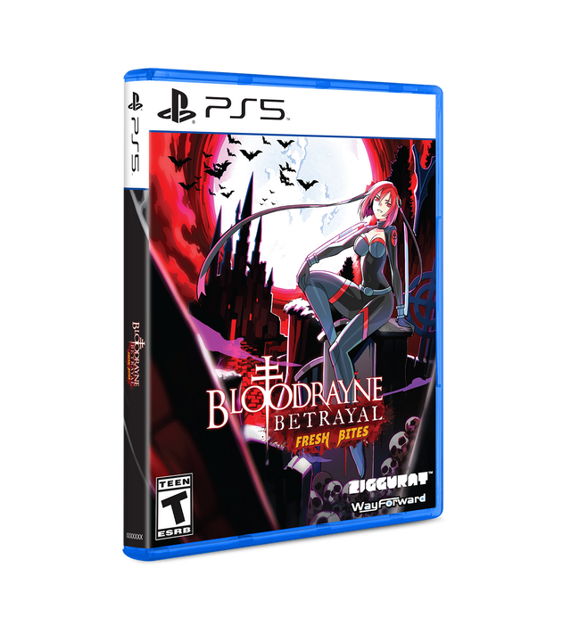 BloodRayne Betrayal: Fresh Bites (Limited Run) (Import) – PlayStation 5 – spilomslag