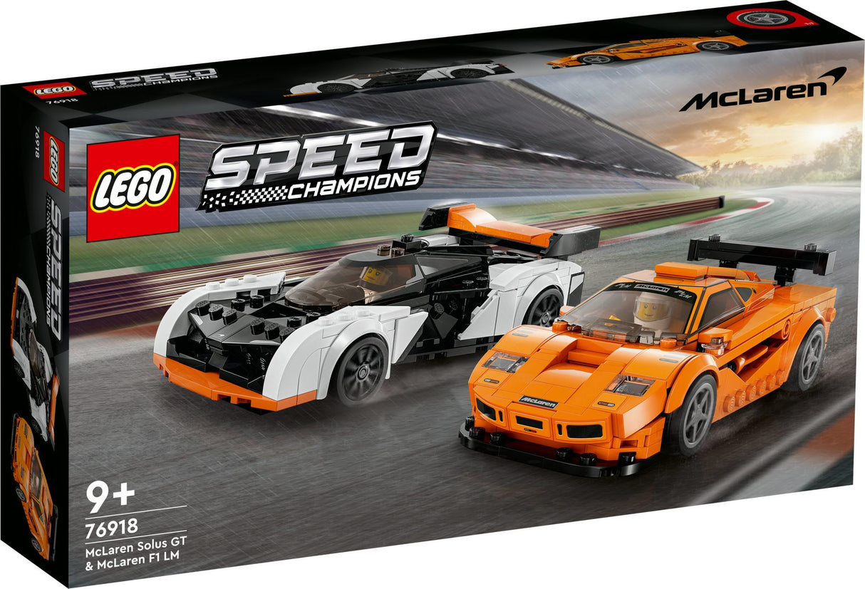 LEGO Speed Champions - McLaren Solus GT &amp; McLaren F1 LM (76918)