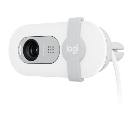 Logitech - Brio 100 Full HD Webcam - Off White Logitech
