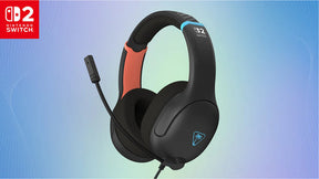 Turtle Beach Airlite Fit Headset Charcoal Black for Nintendo Switch™ 2 Turtle Beach