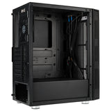 Kolink Nimbus RGB Midi-Tower, härdat glas - Svart