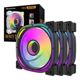 Darkflash INF24 3in1 ARGB Datorfläktset (svart)
