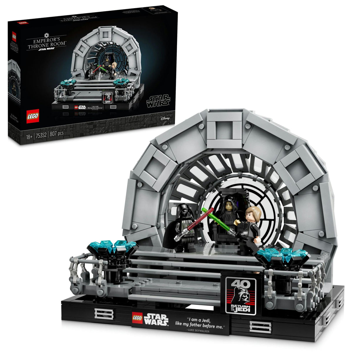 LEGO Star Wars - Emperor&#039;s Throne Room™ Diorama (75352)