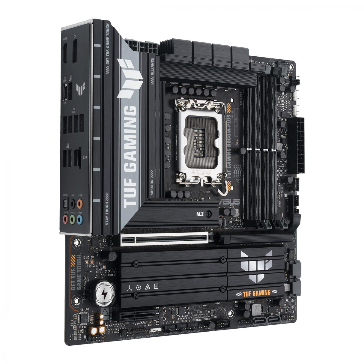 ASUS TUF GAMING B860M-PLUS (mATX, B860, LGA 1851, DDR5)