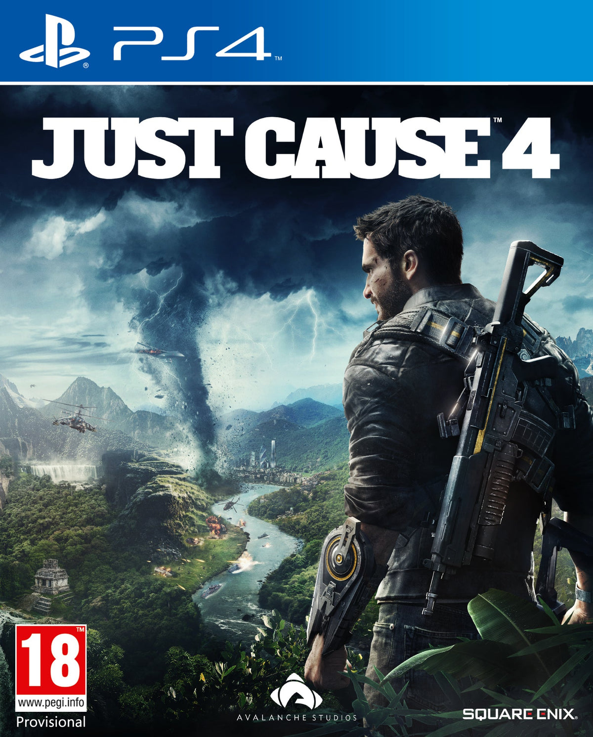 Just Cause 4 – PS4 – omslag