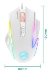 Speedlink - DECUS NX RGB Gaming Mouse - White Speedlink