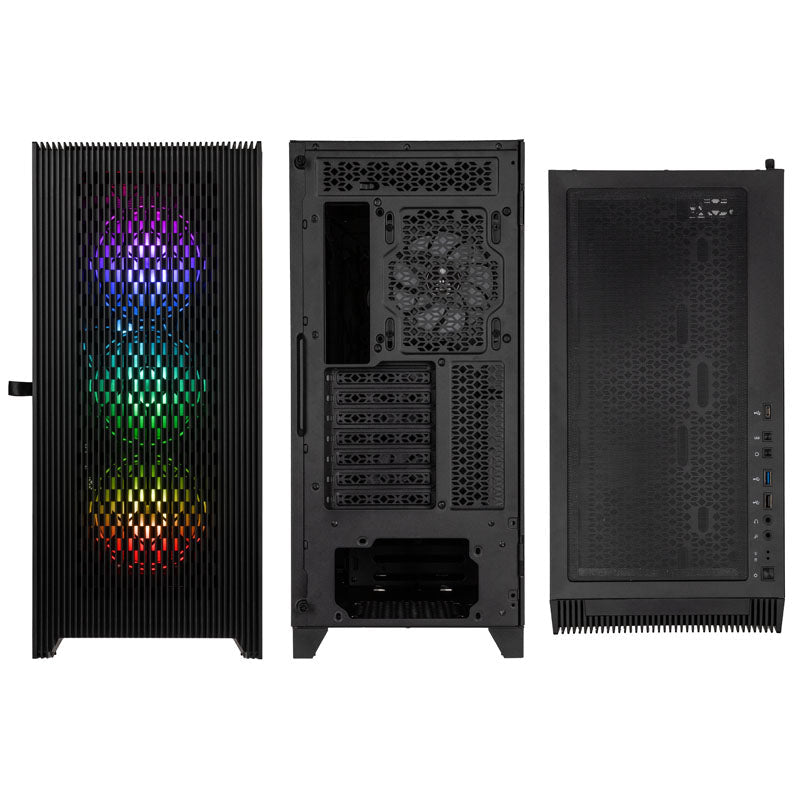 Kolink Unity Lateral ARGB Midi Tower Fodral - Svart