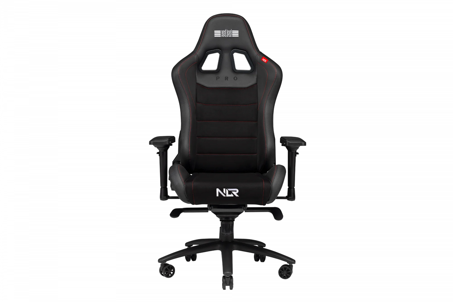 Next Level Racing - Pro Gaming Chair - Black Leather & Suede Edition