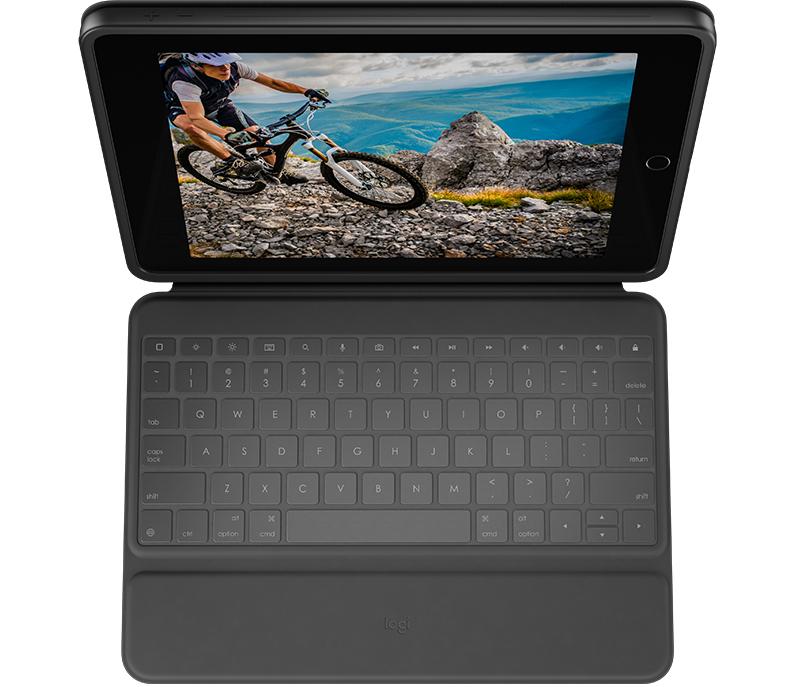 Logitech - Rugged Folio Cover iPad 10,2 Graphite Logitech
