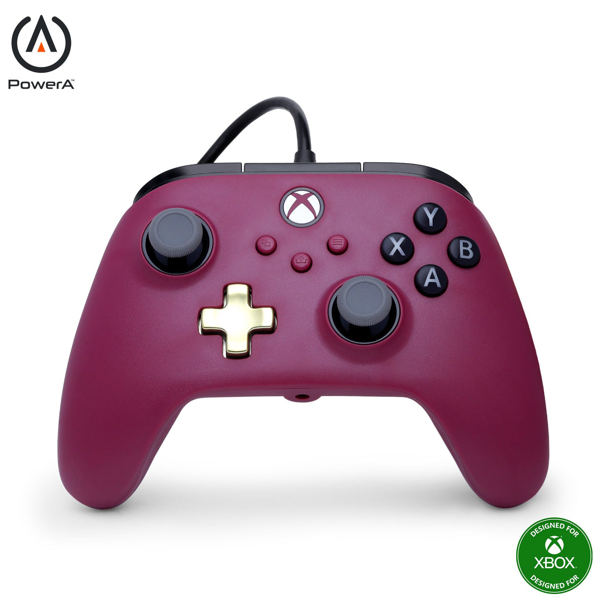 PowerA Advantage Plus kablet controller – Ruby – Xbox – produktbillede 1