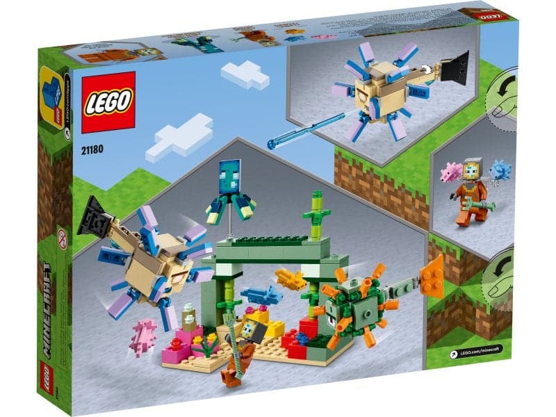 Lego Minecraft - Battle Of The Guardians - 21180