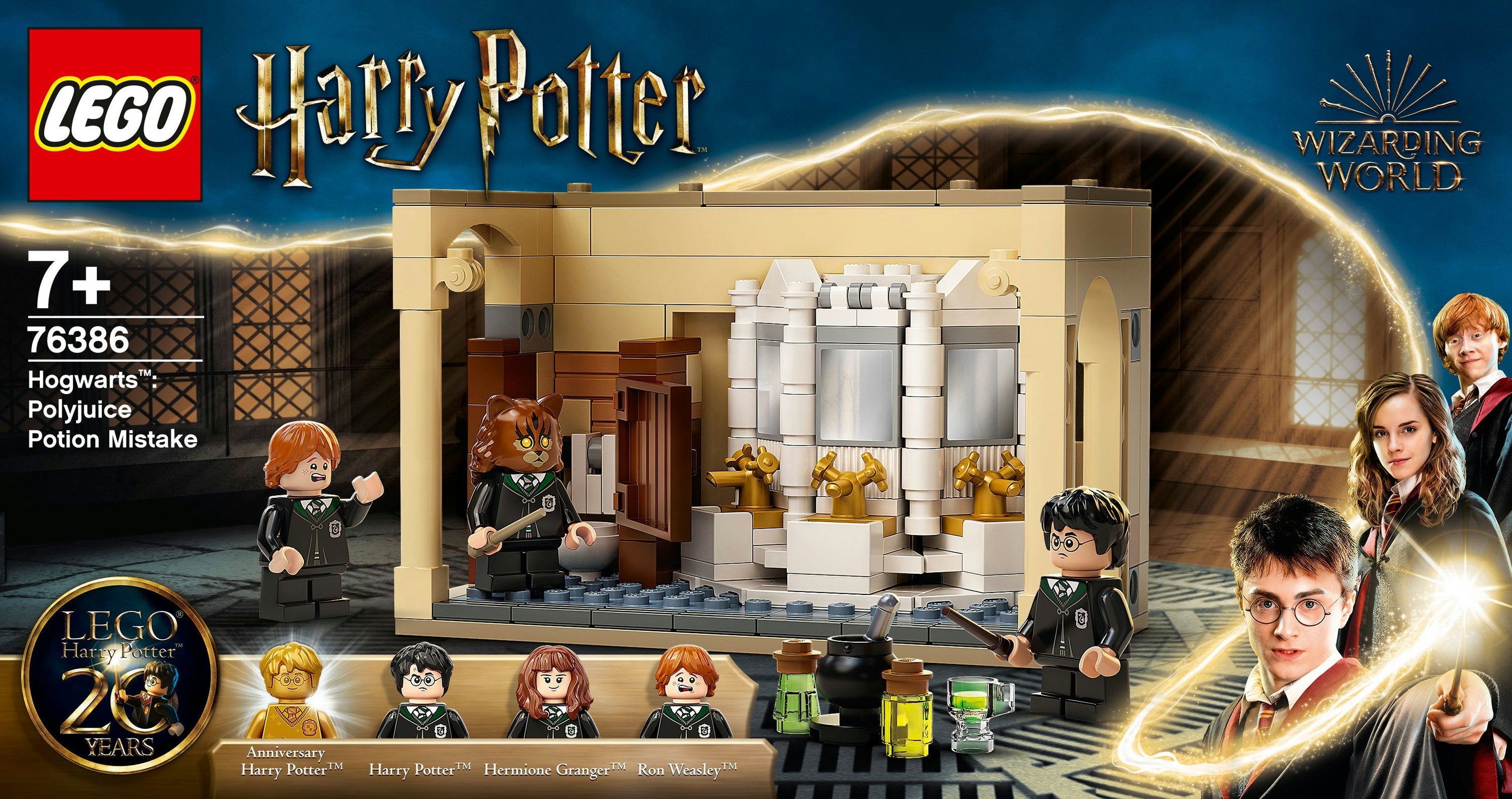 LEGO Harry Potter HW: Annat. Polyjuice Tr - 76386