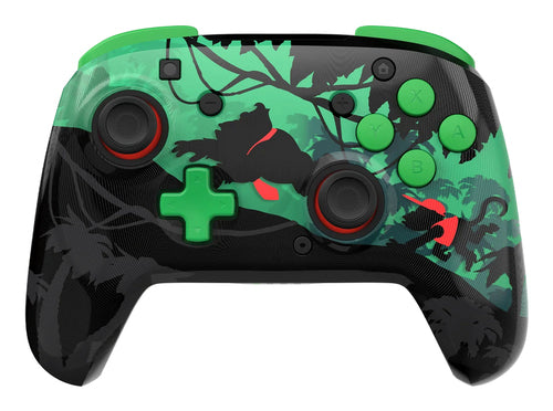 Turtle Beach Rematch Wireless – Donkey Kong Reveal – Switch – controller forfra med Donkey Kong-motiv