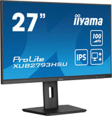 Iiyama ProLite XUB2793HSU-B6 27 1920 X 1080 (Full HD) HDMI DisplayPort 100Hz Pivot Monitor