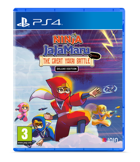 Ninja JaJaMaru: The Great Yokai Battle + Hell (Deluxe Edition) – PlayStation 4 – spilomslag