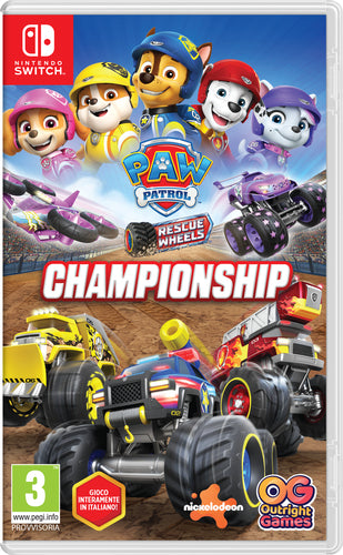 PAW Patrol Rescue Wheels: Championship Nintendo Switch – Omslag