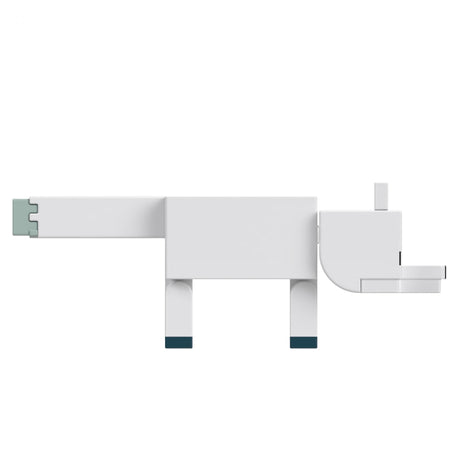Minecraft - Biome Builds - 8cm Arctic Fox (HTN13) Minecraft