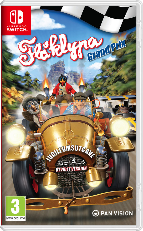 Flåklypa Grand Prix (Samlerudgave) – Nintendo Switch