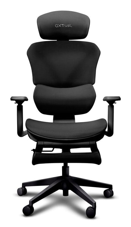 TRUST GXT725 RIVARA MESH GAMING CHAIR - BLACK TRUST