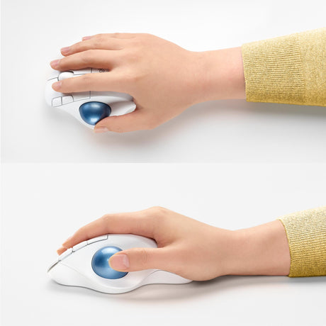 Logitech - ERGO M575 - Offwhite - 2.4GHZ/BT