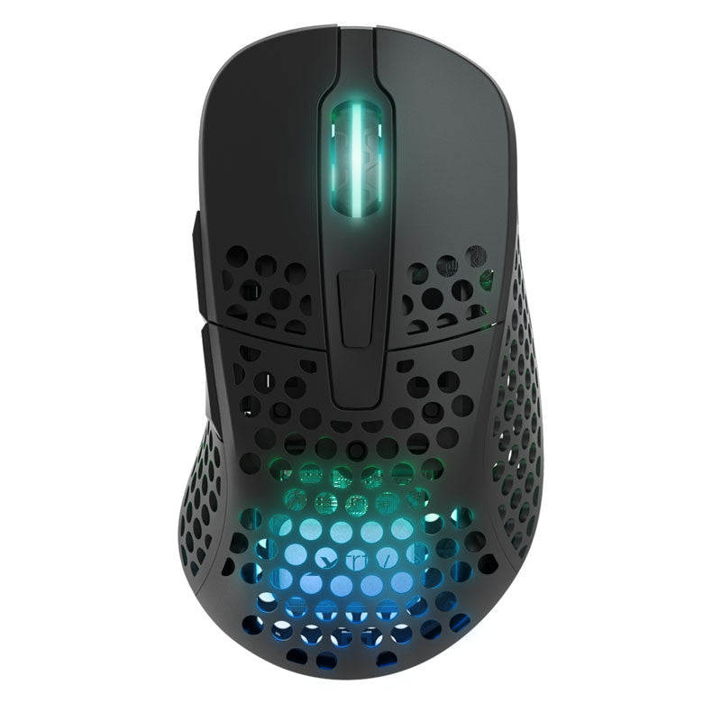 Xtrfy M4 Trådlös RGB, Spelmus, Svart