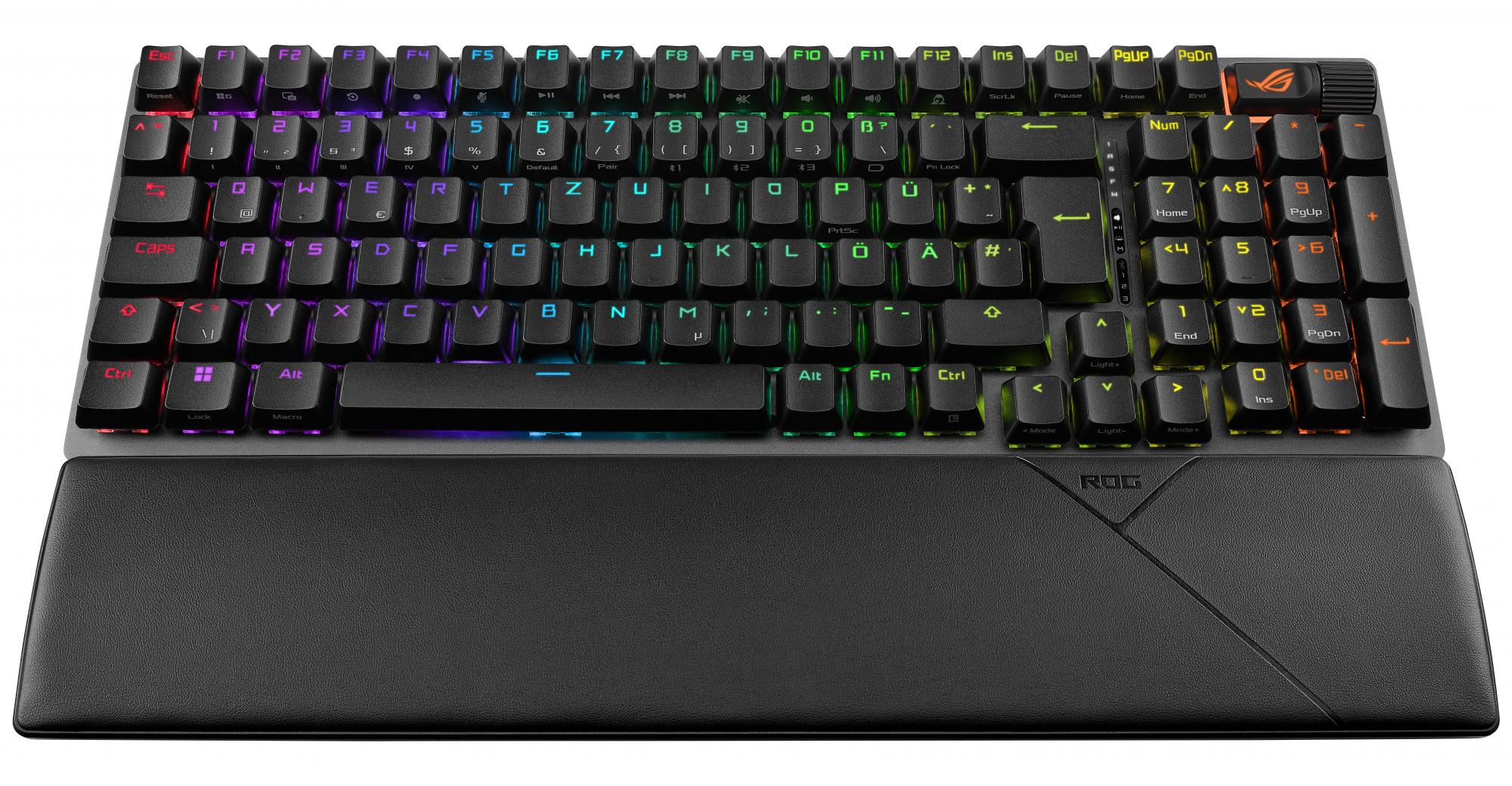 ASUS ROG STRIX SCOPE II 96 Wireless RGB Gaming Keyboard ROG NX Snow Switches - Black ASUS