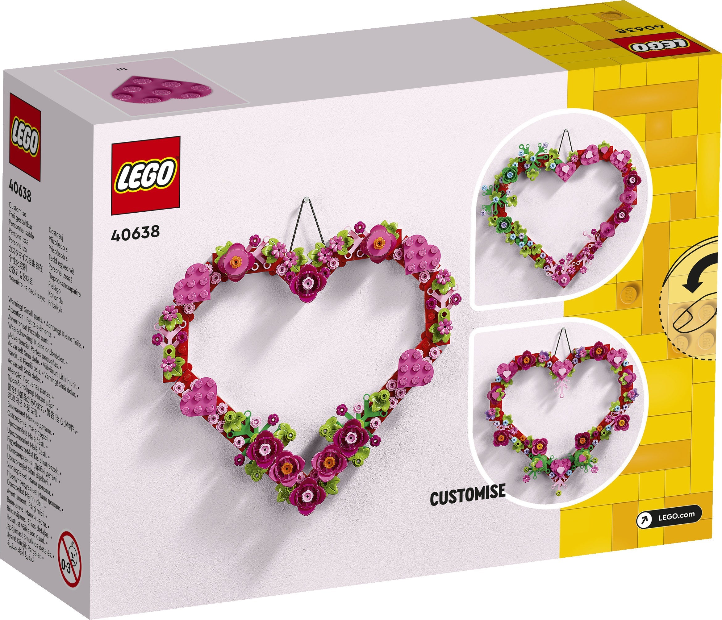 LEGO - Heart Ornament (40638)