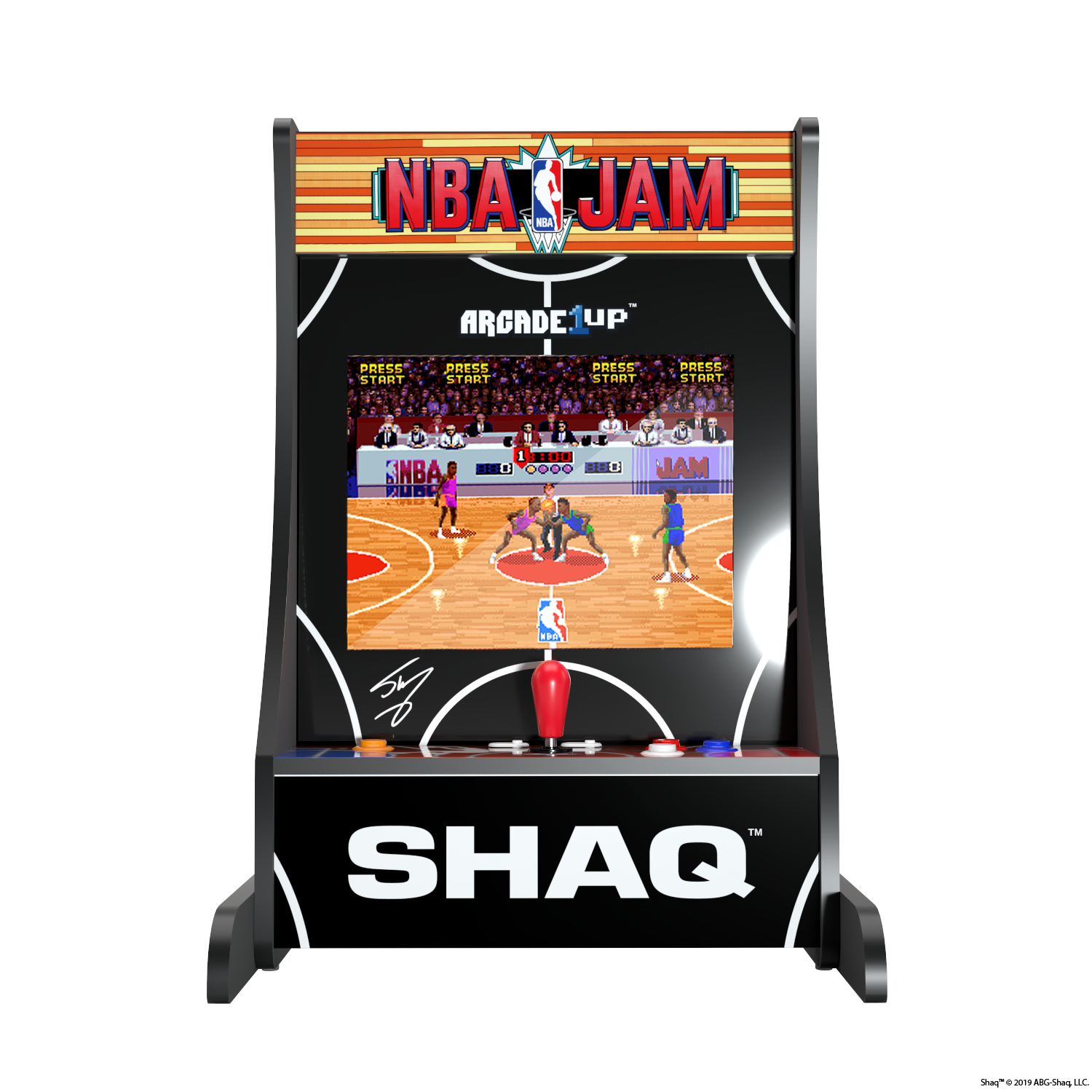 ARCADE 1 UP NBA JAM PARTYCADE MACHINE